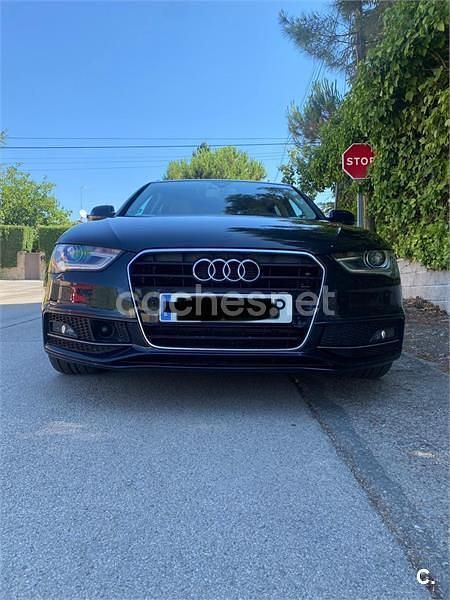 Usado Audi A4 S-Line 190 CV (139 kW) 2015 Azul Familiar