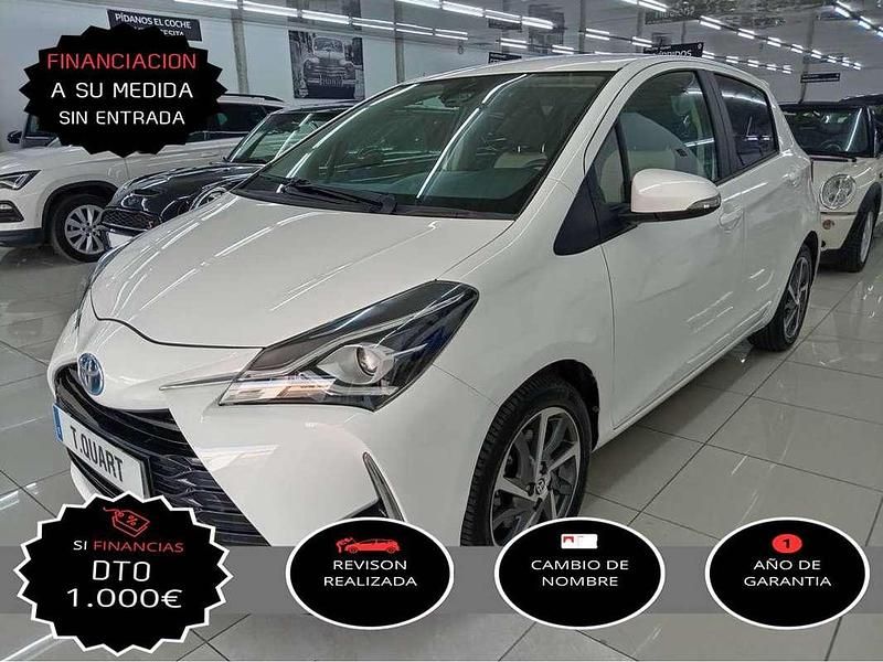 Blanco Usado 2020 Toyota Yaris Hybrid Utilitario | 14.900 € (Buen precio) - Imagen 1/4
