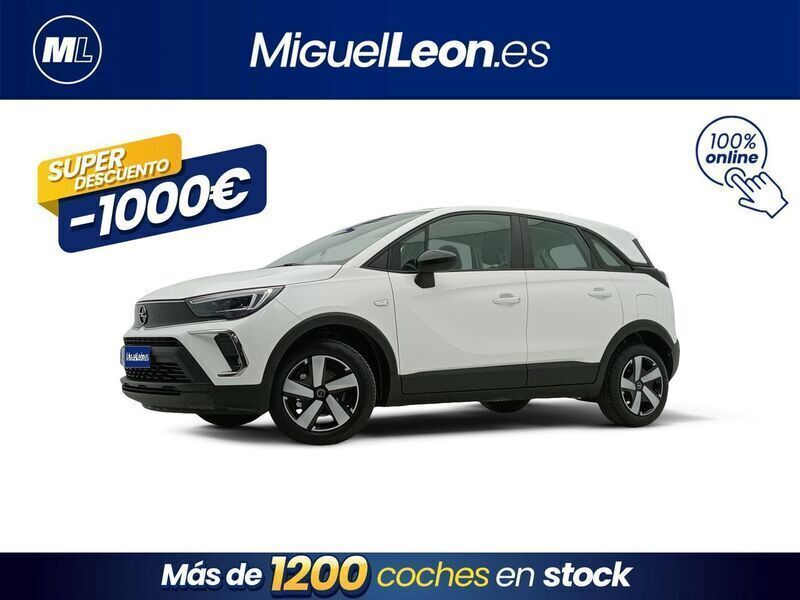 Blanco Usado 2021 Opel Crossland Edition SUV | 14.985 € (Un poco caro) - Imagen 1/3