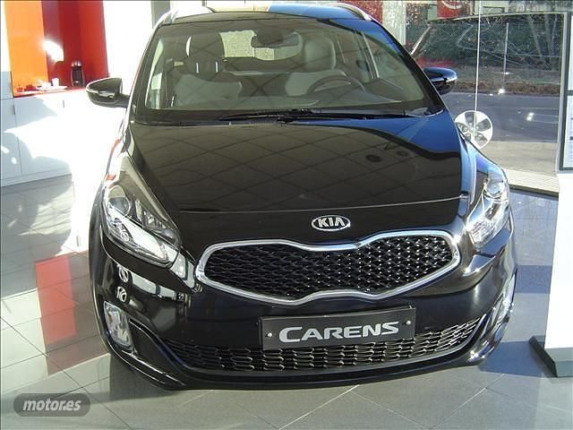 Usado Kia Carens 136 CV (100 kW) 2014 Negro Monovolumen