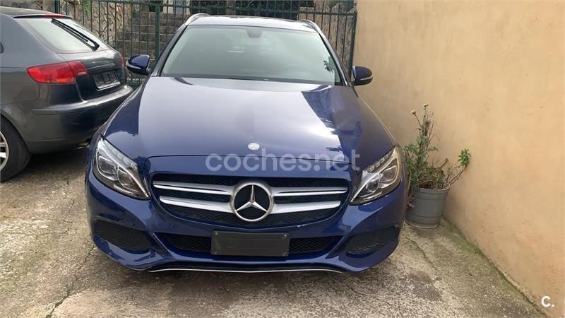 Azul Usado 2015 Mercedes C220 Familiar | 15.000 € (Precio justo) - Imagen 1/2