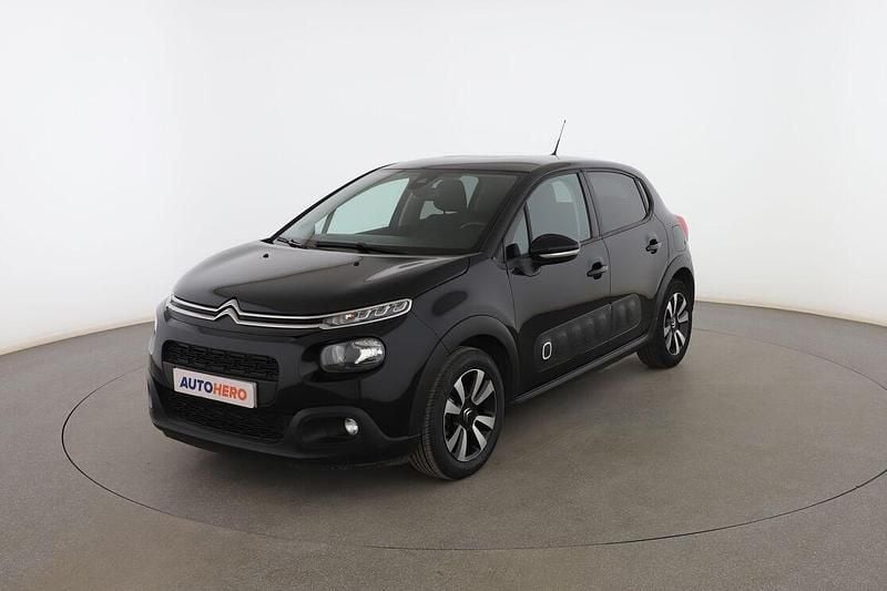 Negro Usado 2018 Citroën C3 PureTech Utilitario | 9299 € (Precio justo) - Imagen 1/3