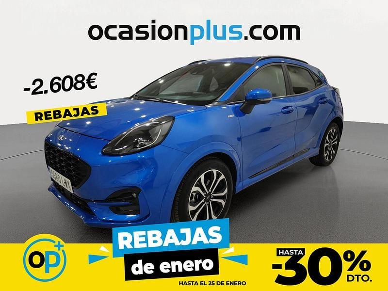 Azul Usado 2022 Ford Puma ST-Line Recogida | 19.450 € (Buen precio) - Imagen 1/4