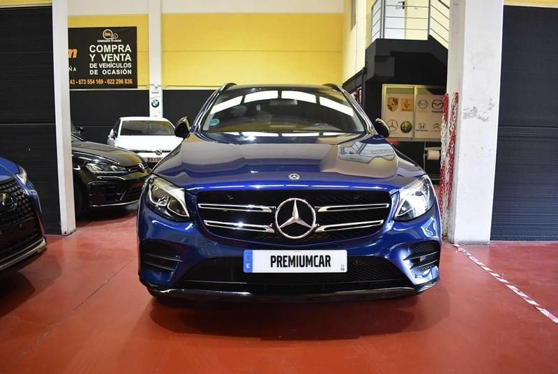 Usado Mercedes GLC250 211 CV (155 kW) 2019 Azul SUV
