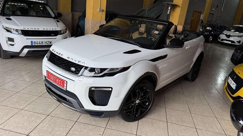 Blanco Usado 2017 Land Rover Range Rover evoque HSE Dynamic Descapotable | 34.999 € - Imagen 1/4