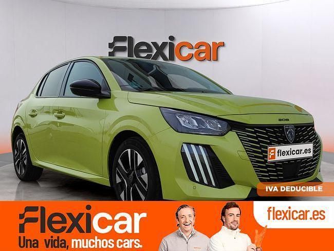 Usado Peugeot 208 Allure 100 CV (73 kW) 2025 Verde Utilitario