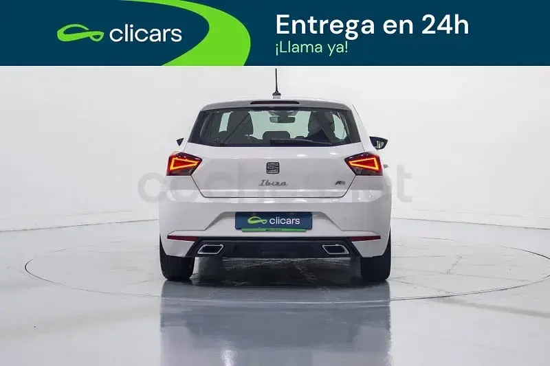 Usado Seat Ibiza FR 110 CV (80 kW) 2023 Blanco Utilitario