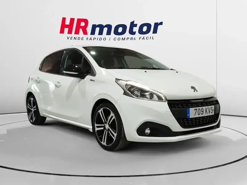 Blanco Usado 2019 Peugeot 208 GT-line Utilitario | 10.990 € (Buen precio) - Imagen 1/4