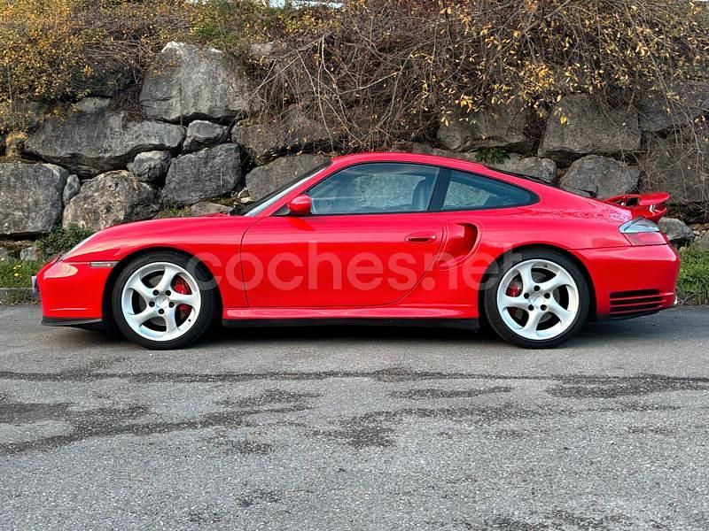 Usado Porsche 911 Turbo 420 CV (308 kW) 2001 Rojo Coupe