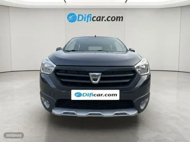 Usado Dacia Lodgy Stepway 110 CV (80 kW) 2016 Negro Monovolumen