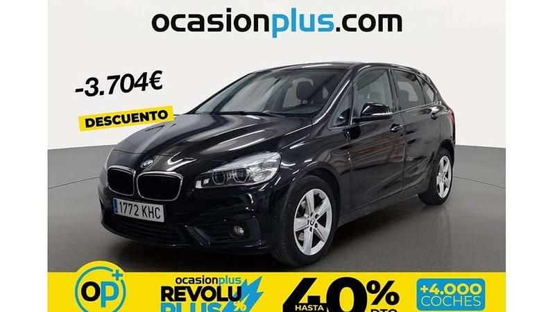 Usado BMW 218 Active Tourer 150 CV (110 kW) 2018 Negro Monovolumen