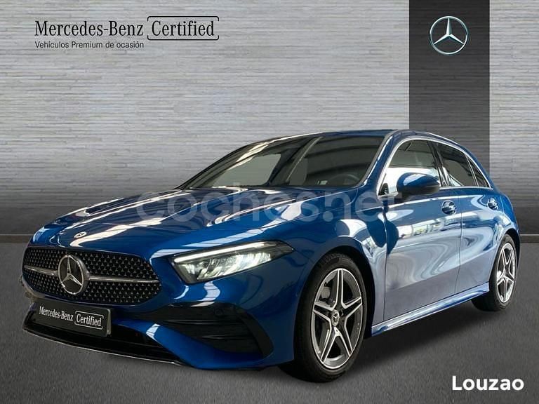 Azul Usado 2024 Mercedes A200 Berlina | 34.900 € (Un poco caro) - Imagen 1/4