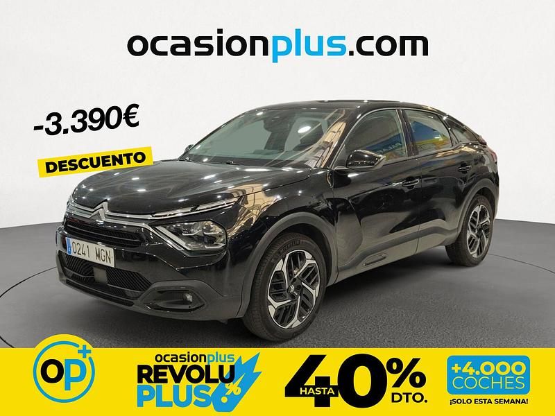 Usado Citroën C4 Feel 130 CV (95 kW) 2023 Negro Berlina
