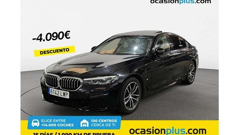 Negro Usado 2022 BMW 520 Berlina | 35.900 € (Un poco caro) - Imagen 1/1