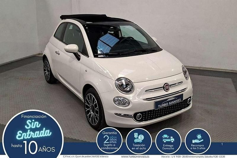Blanco Usado 2024 Fiat 500 Dolcevita Descapotable | 12.990 € (Precio justo) - Imagen 1/4