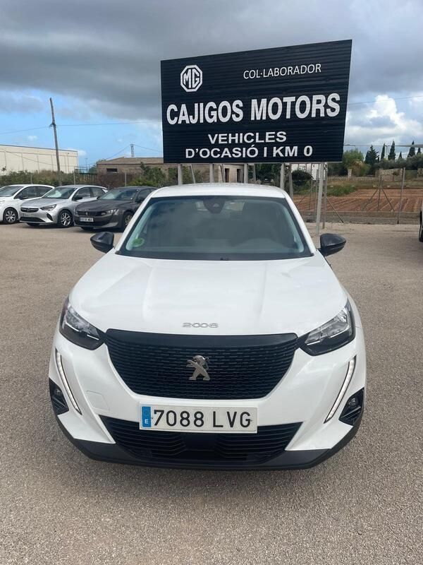Blanco Usado 2022 Peugeot 2008 Active SUV | 16.800 € (Precio justo) - Imagen 1/4