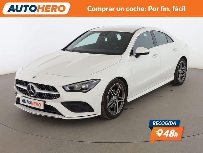 Blanco Usado 2020 Mercedes CLA180 AMG line Berlina | 25.899 € (Precio justo) - Imagen 1/3