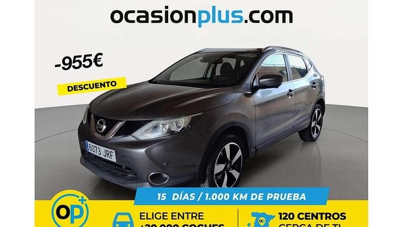 Usado Nissan Qashqai N-Connecta 110 CV (80 kW) 2016 Gris SUV
