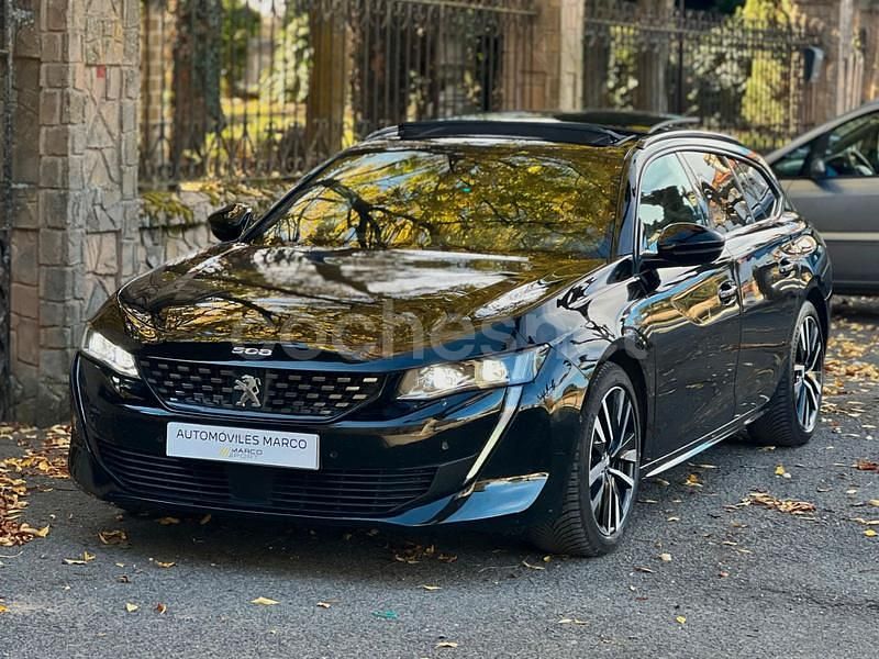 Usado Peugeot 508 GT 225 CV (165 kW) 2022 Negro Familiar