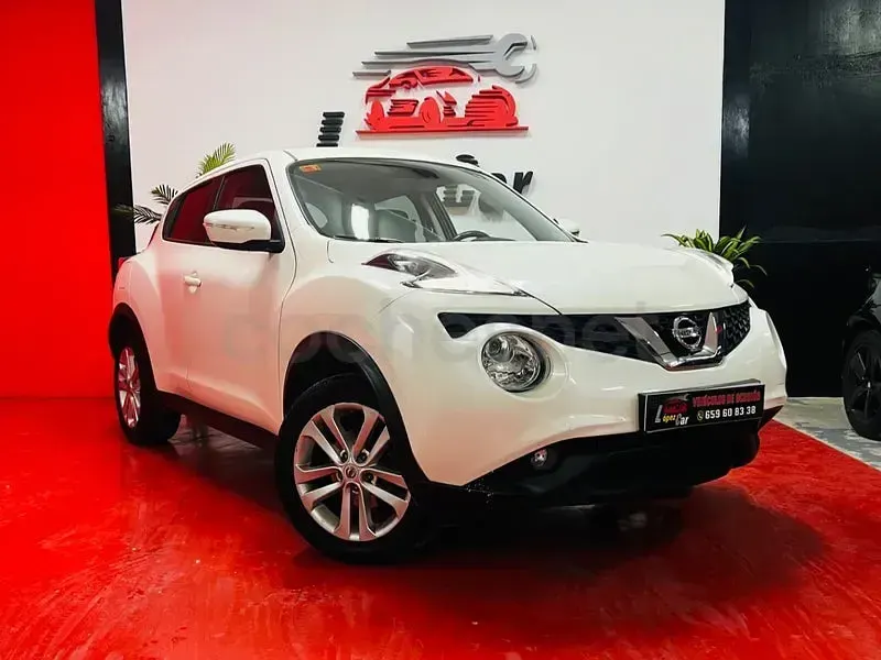 Usado Nissan Juke Acenta 110 CV (80 kW) 2015 Blanco SUV