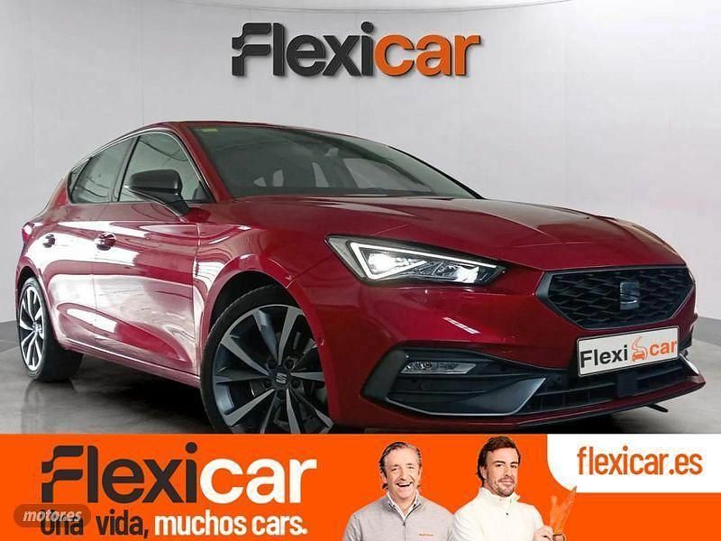 Rojo Usado 2020 Seat Leon FR Berlina | 20.990 € (Precio justo) - Imagen 1/4