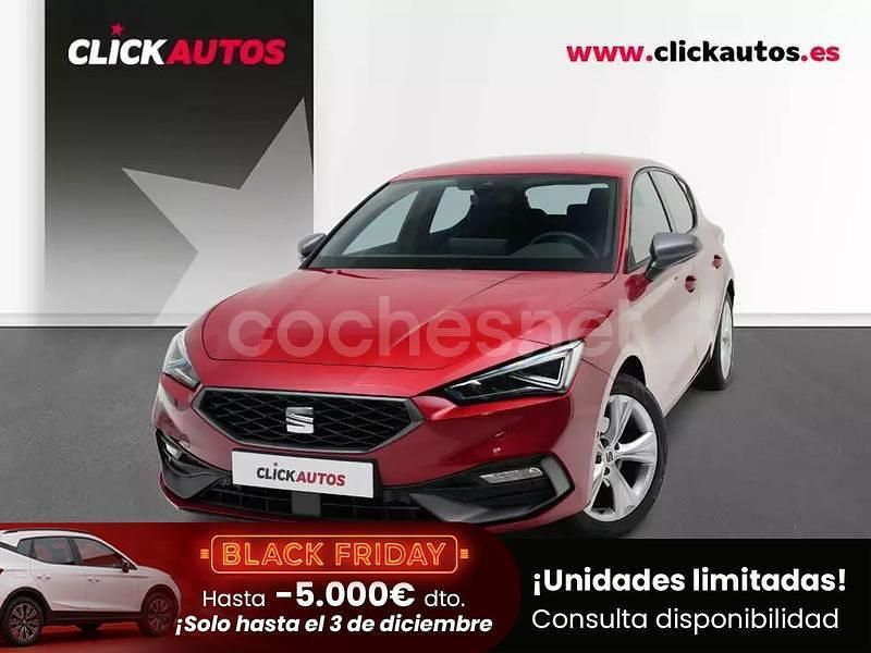 Rojo Usado 2025 Seat Leon FR Berlina | 26.750 € (Precio justo) - Imagen 1/4
