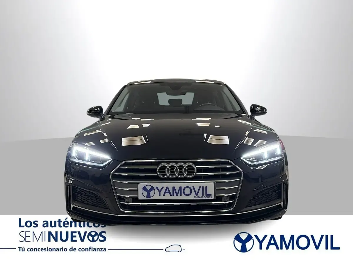 Usado Audi A5 Sport 190 CV (139 kW) 2019 Negro Coupe