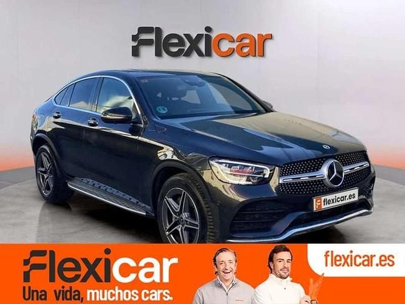 Usado Mercedes GLC220 170 CV (125 kW) 2021 Negro SUV