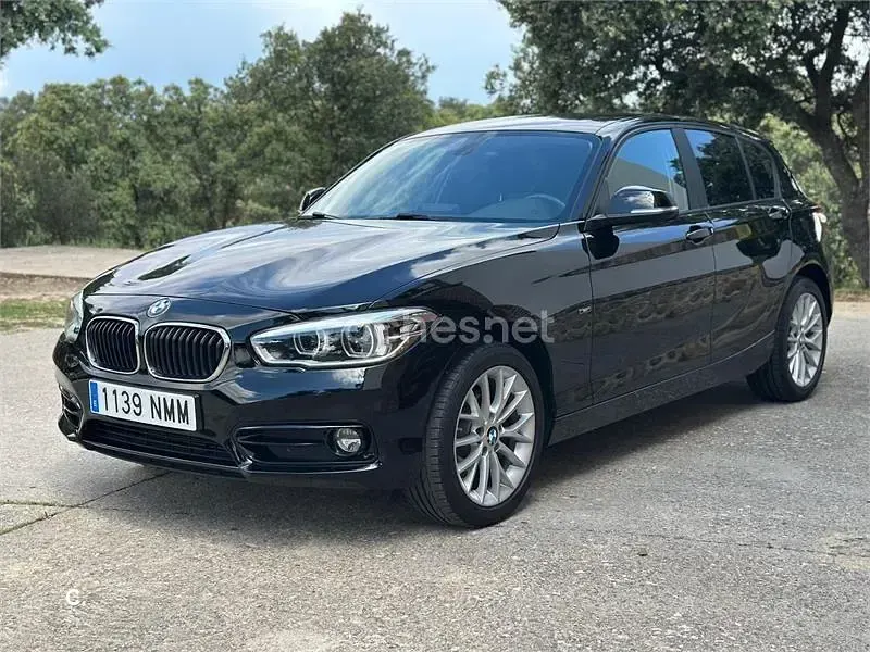 Usado BMW 116 109 CV (80 kW) 2017 Negro Utilitario