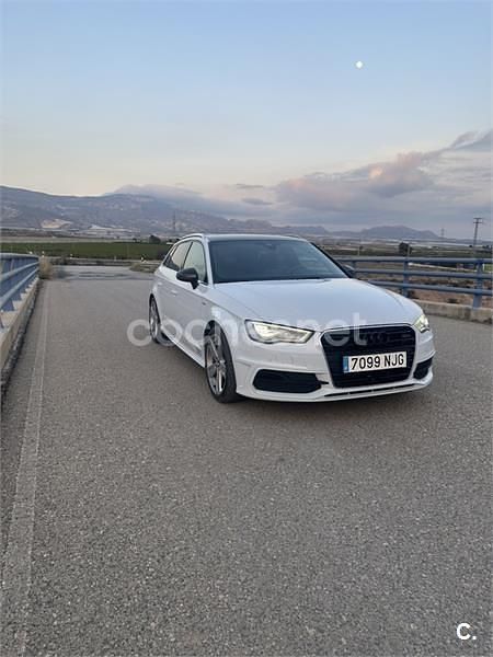 Usado Audi A3 S-Line 150 CV (110 kW) 2016 Blanco Berlina