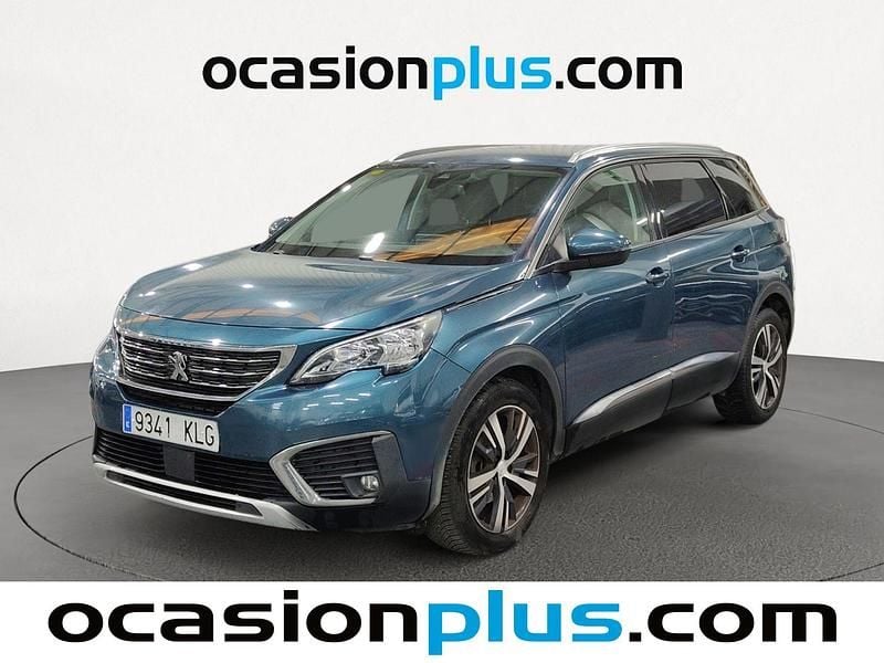 Verde Usado 2018 Peugeot 5008 Allure Monovolumen | 14.819 € (Buen precio) - Imagen 1/4