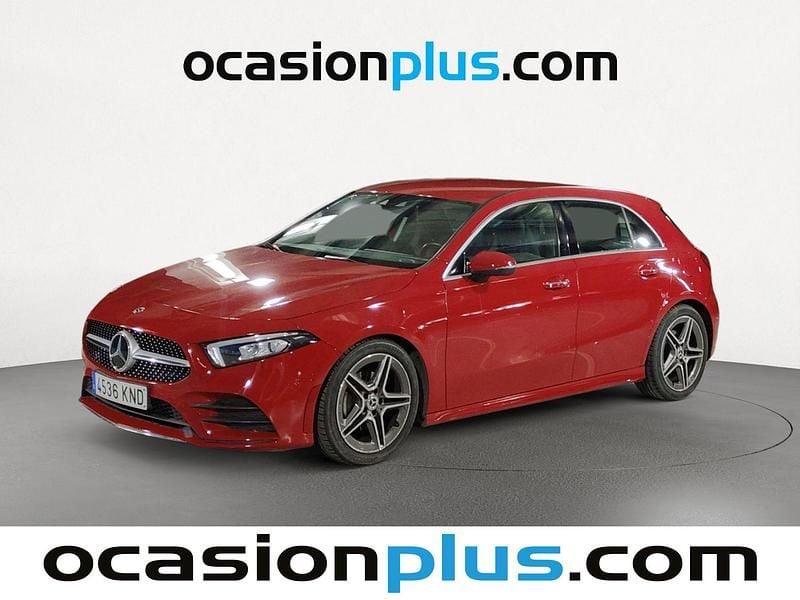 Rojo Usado 2018 Mercedes A200 AMG Utilitario | 20.819 € (Buen precio) - Imagen 1/3