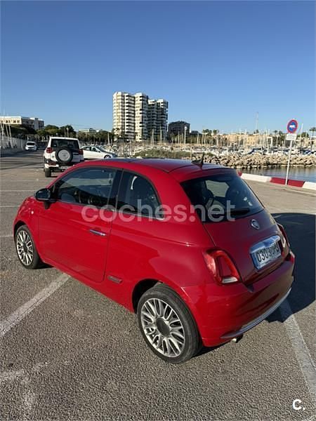 Usado Fiat 500 Lounge 69 CV (50 kW) 2016 Rojo Berlina