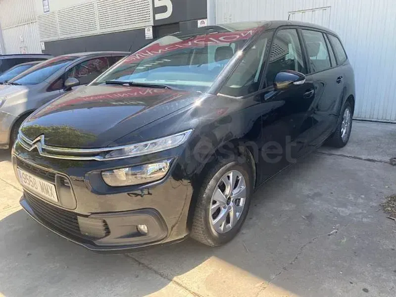 Usado Citroën C4 SpaceTourer Live 130 CV (95 kW) 2020 Negro Monovolumen