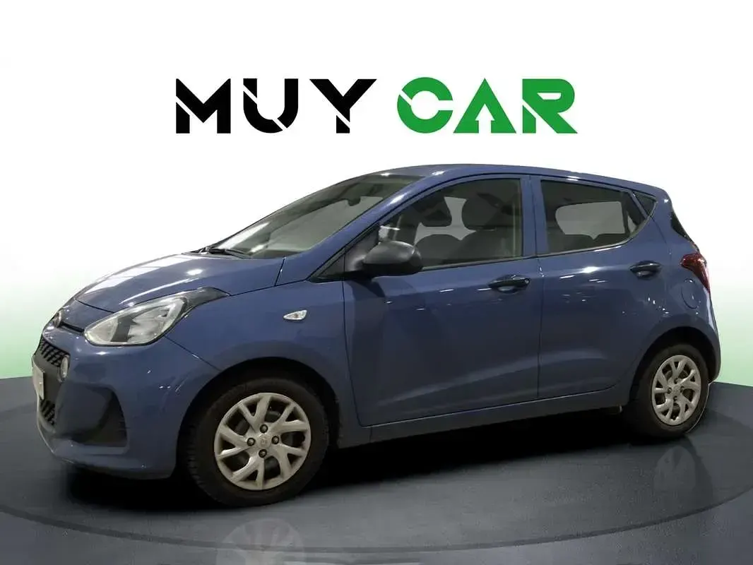 Usado Hyundai i10 67 CV (49 kW) 2018 Azul Utilitario