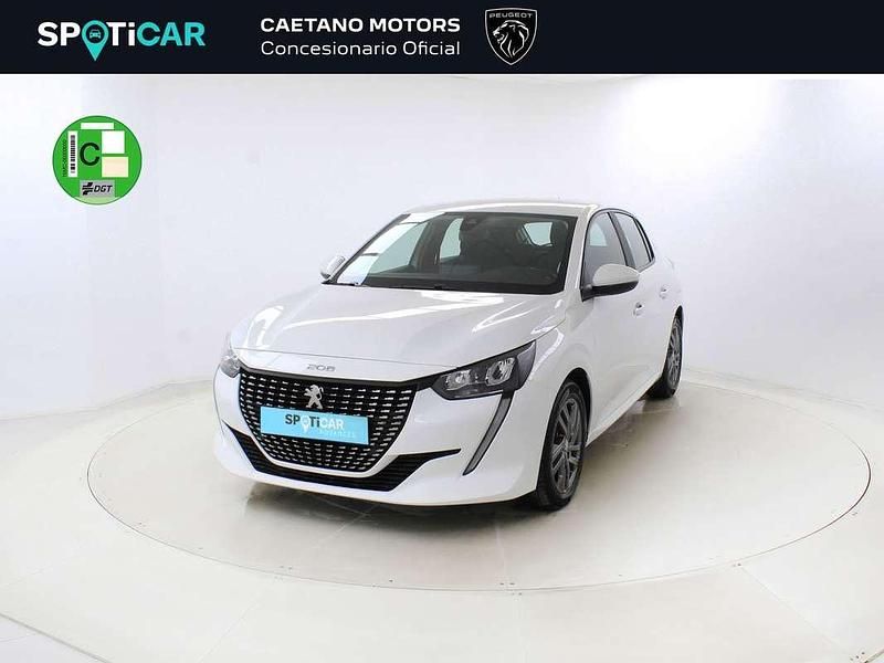 Blanco Usado 2021 Peugeot 208 Active Utilitario | 13.290 € (Precio justo) - Imagen 1/4