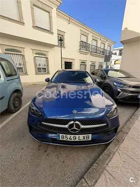 Usado Mercedes C200 184 CV (135 kW) 2022 Azul Berlina