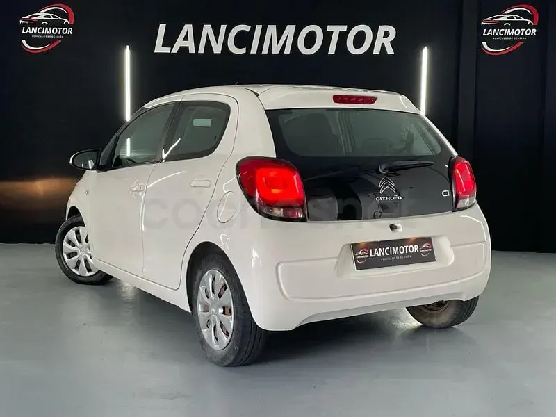 Usado Citroën C1 72 CV (52 kW) 2019 Blanco Utilitario
