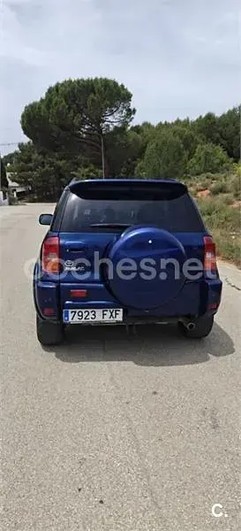 Usado Toyota RAV4 Sol 150 CV (110 kW) 2002 Azul SUV