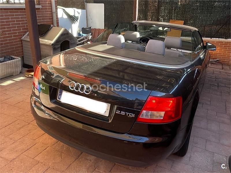 Negro Usado 2003 Audi A4 Cabriolet Descapotable | 7000 € - Imagen 1/4