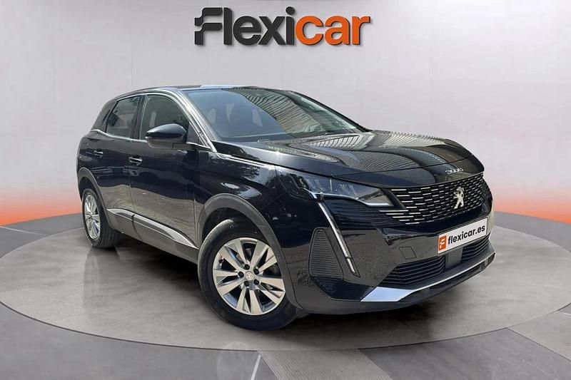 Negro Usado 2021 Peugeot 3008 Active SUV | 15.490 € (Buen precio) - Imagen 1/4