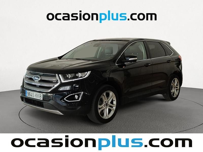 Negro Usado 2018 Ford Edge Titanium SUV | 20.728 € (Super precio) - Imagen 1/4