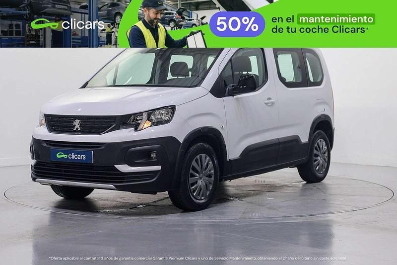 Usado Peugeot Rifter Active 102 CV (75 kW) 2022 Blanco Monovolumen