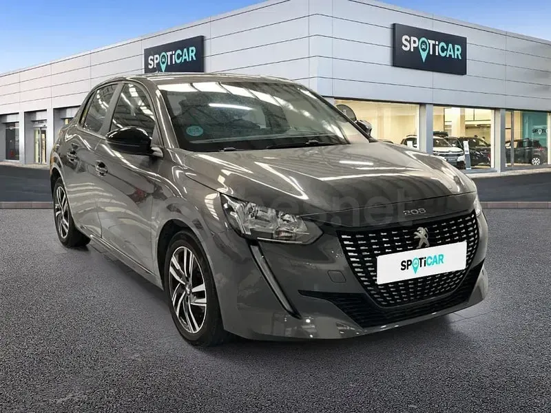 Usado Peugeot 208 Active 75 CV (55 kW) 2022 Gris / plata Utilitario