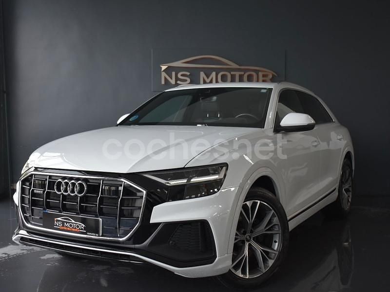 Blanco Usado 2021 Audi Q8 S-Line SUV | 59.900 € (Caro) - Imagen 1/4