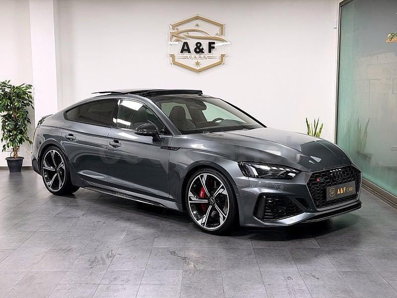 Usado Audi RS5 Sportback Competition 450 CV (330 kW) 2022 Gris / plata Berlina