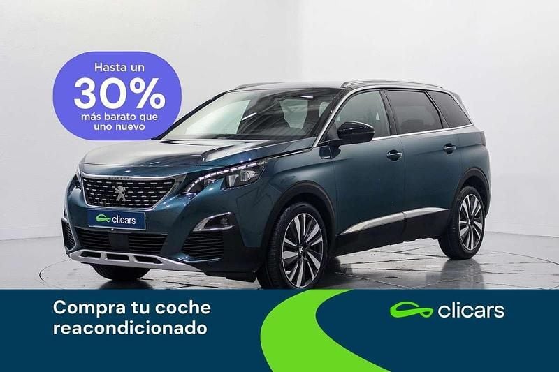 Azul Usado 2020 Peugeot 5008 GT-line SUV | 16.790 € (Buen precio) - Imagen 1/4