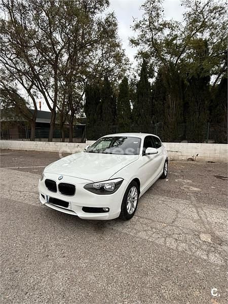 Usado BMW 116 116 CV (85 kW) 2015 Blanco Utilitario