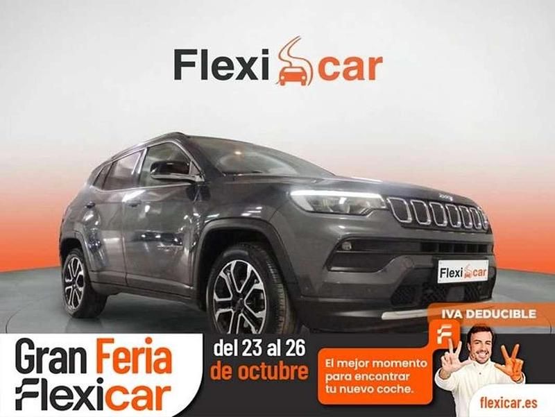 Gris Usado 2021 Jeep Compass SUV | 16.090 € (Precio justo) - Imagen 1/4
