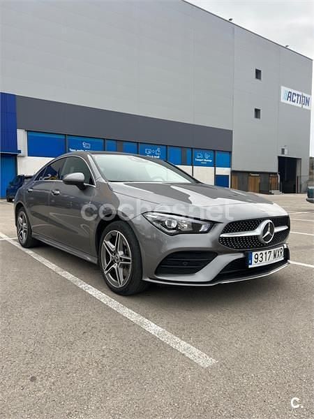 Gris / plata Usado 2023 Mercedes CLA250e Berlina | 35.500 € (Buen precio) - Imagen 1/4